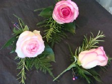 Rose buttonholes